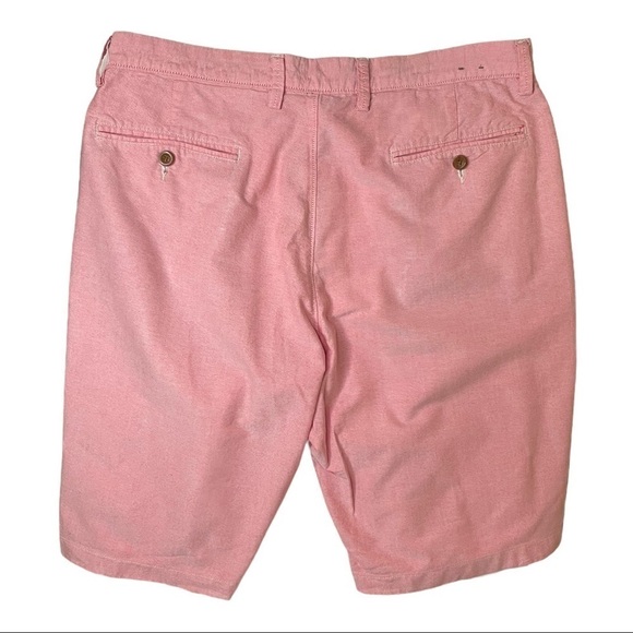 J Crew Men’s Flat Front Bermuda Shorts Pink - Picture 3 of 4